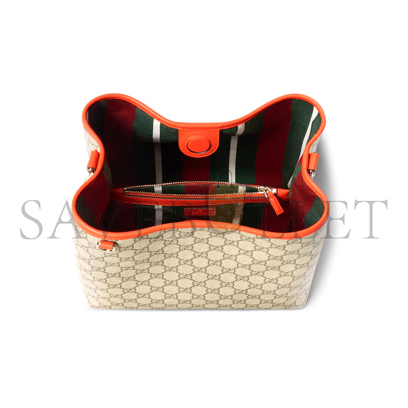 G*u*i gg emblem medium bucket bag 815103 (25*25*15.5cm)